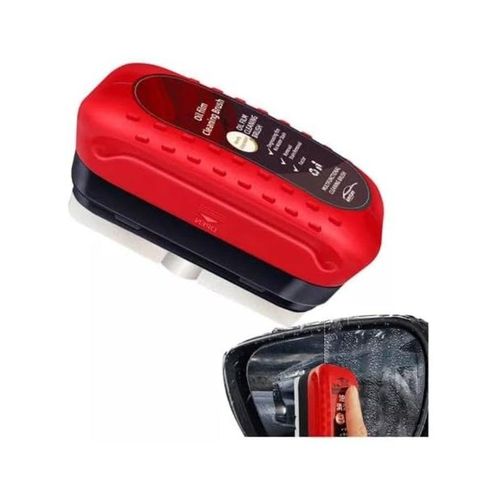 Automotive Oil Film Cleaning Brush – Car Windshield Oil Film Remover, Anti-Rain & Anti-Fog Glass Cleaning Tool for Clear Windshield & Windows