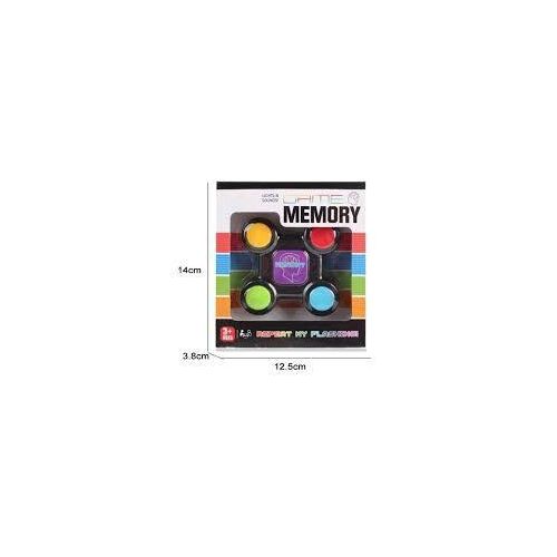 Interactive electronic memory game for children – a colorful button game to develop focus and memory
