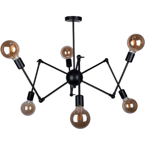 RL-DC-016 Black 50x50 Ceiling Lamp