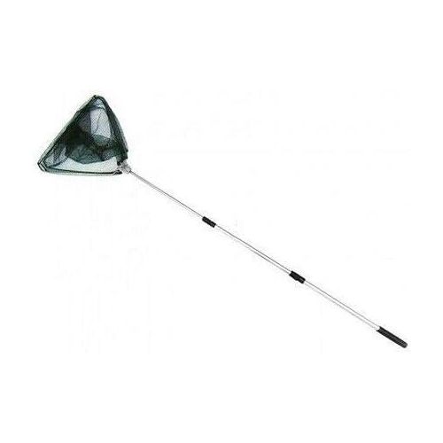 H10345Triangular Folding Fishing Landing Net Aluminum 3 Section Extending Pole Handle