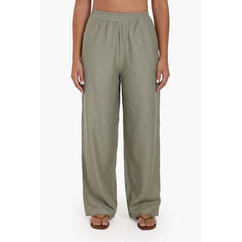 M&K Olive linen pants