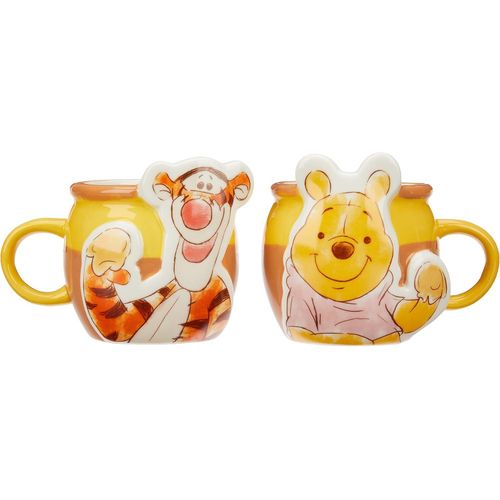 Disney Couples Mug Set (Winnie the Pooh and Tiggers) 3D
