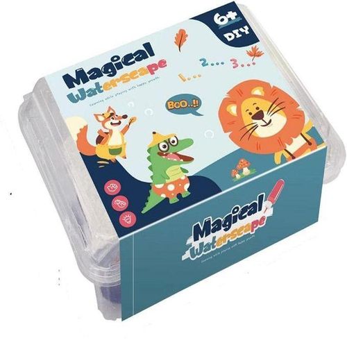 Waterseape Magic Colorful Gels Creative 3D Water Animal Beads Kit - Easy to Use Handmade Water Toys