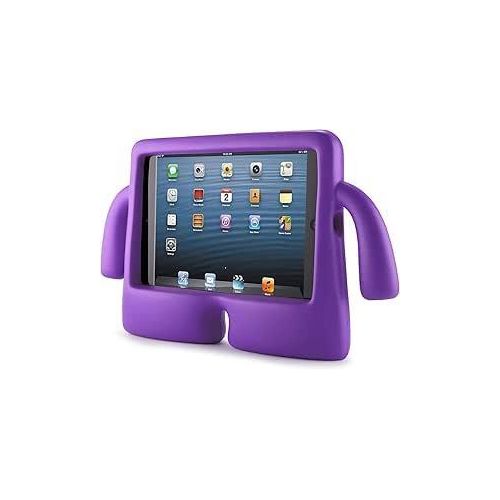 Cartoon Shockproof Kids Friendly Case Stand For Samsung Tab S6 LITE -The tablet is placed inside the case by pressing it from the edges (purple)