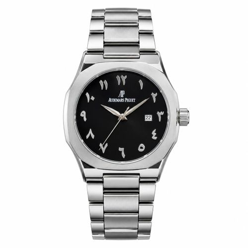 Elegant Silver Men's Wrist Watch
