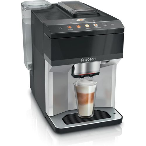 Fully Automatic Coffee Machine - Series 4 Vero Café - 15 Bar Pump - Integrated Milk System - TFT-touch display - OneTouch Function – Black and Silver - TPE40307