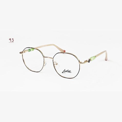 Women’s eyeglasses featuring a refined metal frame that combines lightweight comfort with a practical design, making them ideal for everyday wear while adding an elegant touch to any look.