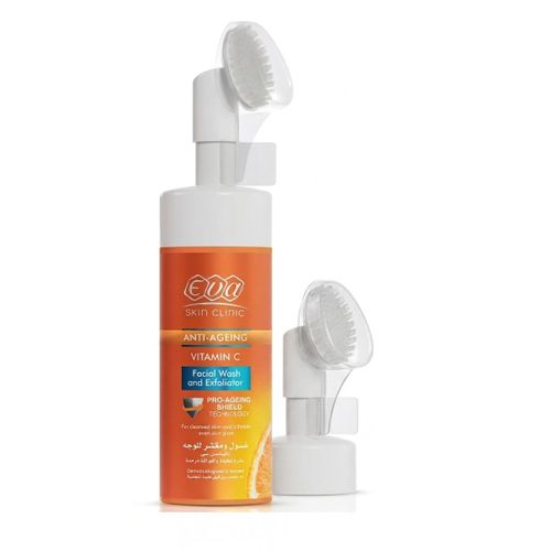 Skin Clinic Vitamin C Facial Wash And Exfoliator For Cleansed Skin And Ultimate Even Skin Glow 150 Ml