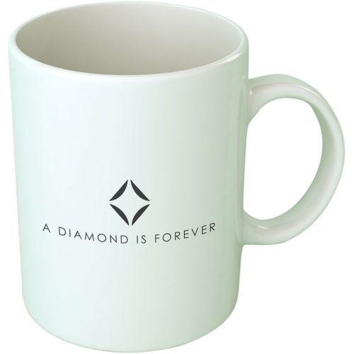 فنجان سيراميك ماسي - أبيضأسود