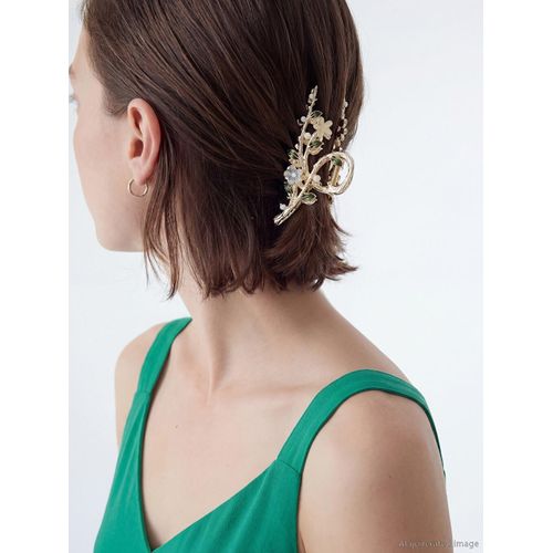 Floral Figured Women's Claw Clip