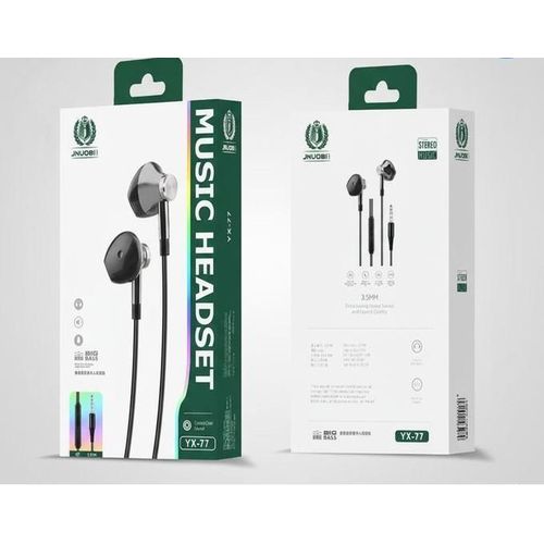 YX-77 Stereo Headset Deep Bass - Crystal Sound - Comfortable3.5mm