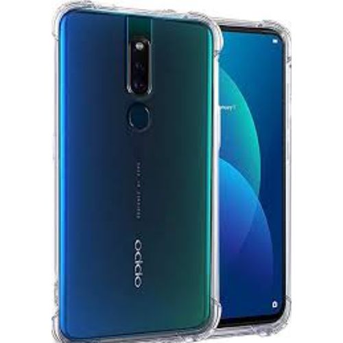 غطاء خلفي شفاف لهاتف أوبو F11 برو - شفاف