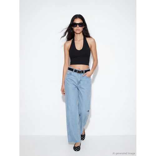 Wideleg Women's Jean Pants