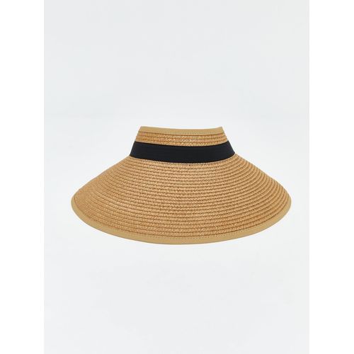 Women's Rattan Visor Hat