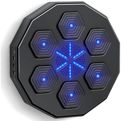 Smart Boxing Machine - Innovative training device with 9 modes, LED lights, Bluetooth connectivity, and wall music feature for effective home workouts.