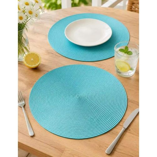 Set of 6 round coasters or placemats