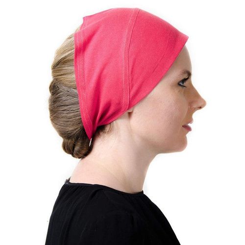 Cotton Bonnet Open End Scarf - Rose