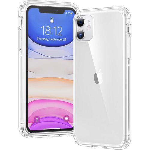 Clear Case for iPhone 11, Ultra Thin, Shockproof TPU Cover, Anti-Yellowing, Crystal Clear, Phone Case for Apple iPhone 11 - Clear