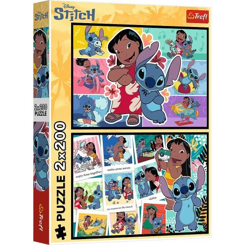 Stitch Puzzle 2x200 - 13334