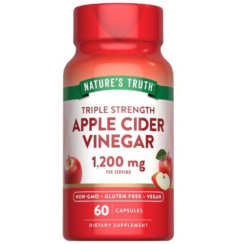 Apple Cider Vinegar 1200mg Supporting Digestion, Metabolism, Weight Management, and Overall Wellbeing 60 Caps