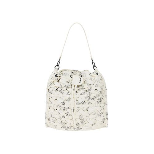 Medium backpack convertible into a handbag, with braided details,