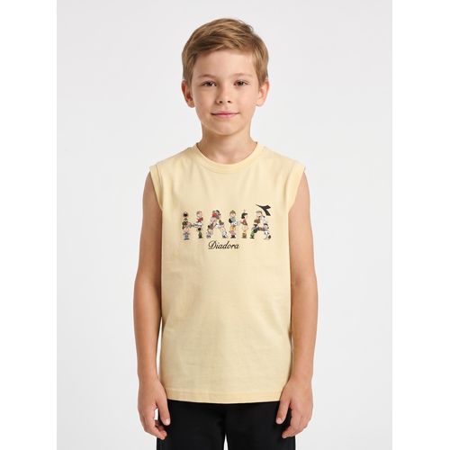 Boys Printed T-Shirt – Beige