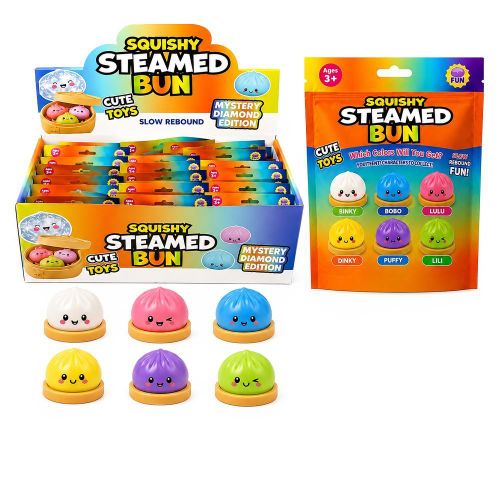 Dumpling Mystery Pack of 4 Random, CDU48PCS (One Random Piece)