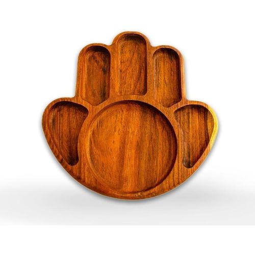 Wooden Tasali Plate 29 cm