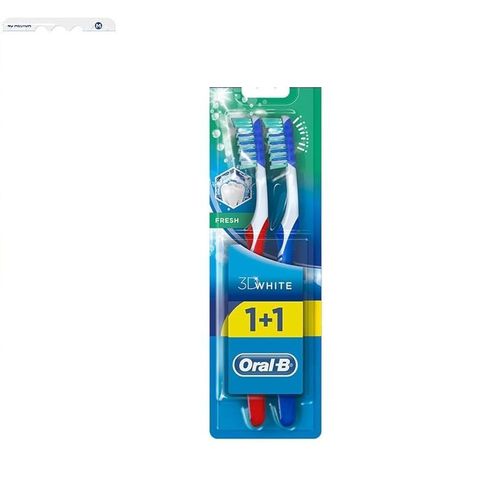 3D White Fresh Toothbrush 1+1