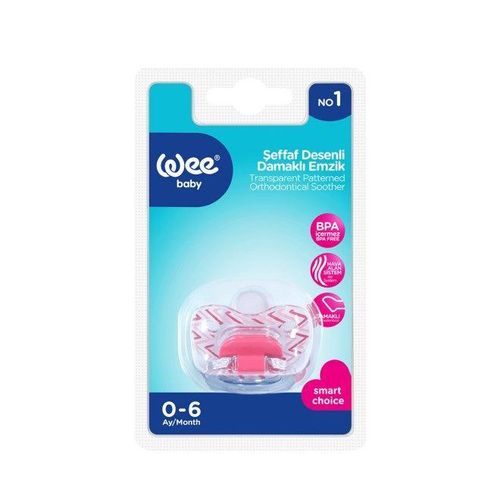 Patterned Body Orthodontic Soother No1 (0-6M)