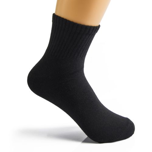 جوارب ماسترو الرياضية المرئية - سوداء