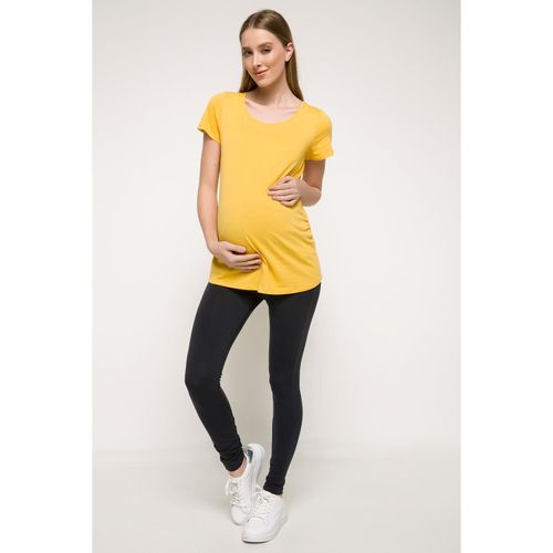 Woman Knitted Dress - Yellow