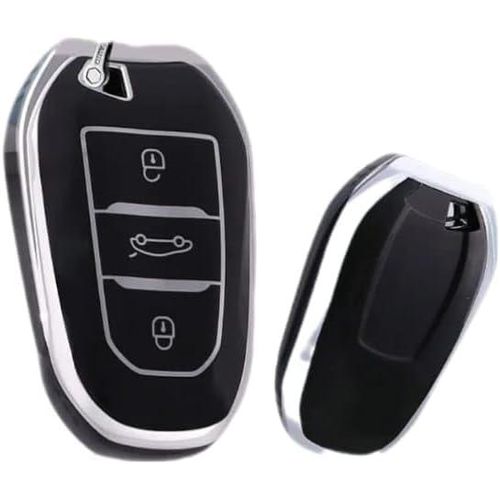 غطاء مفتاح السيارة متوافق مع بيجو 3008 508 3008 2008 سيتروين C5 C4X C3 أوبل جراند لاند أوبل كروس لاند