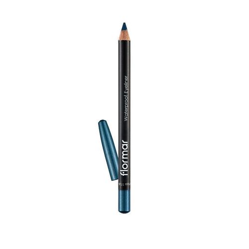 Waterproof Eyeliner – 114 Blue Sky – Waterproof Pencil Eyeliner, Precise Tip, Long-Wear Smooth Application