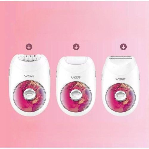 V-736 3-in-1 Lady Epilator