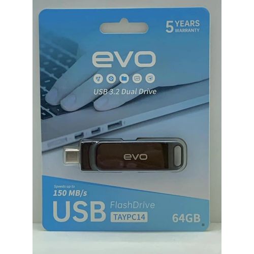 Flash Drive USB 32 Type-C To Type-A Up to 150MBs 64GB C14