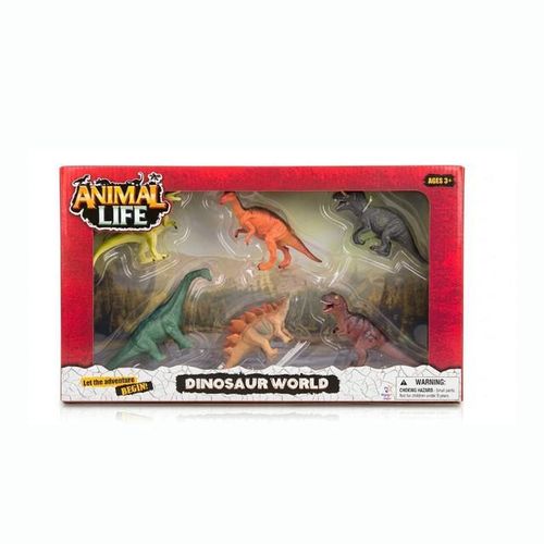 Animal Life - Dinosaur World Play Set 6 Pieces