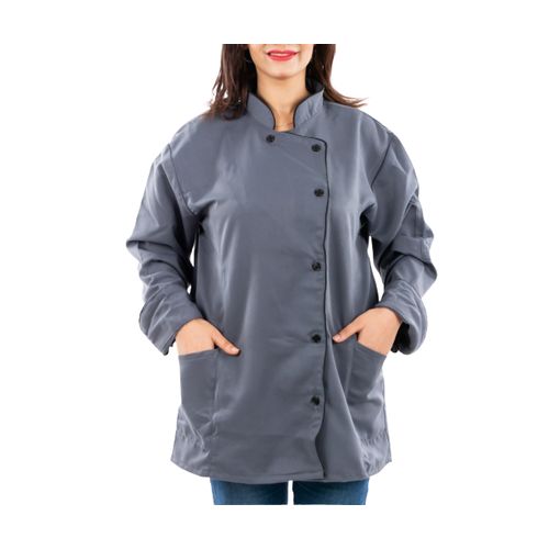 Gray Chef Jacket for Women