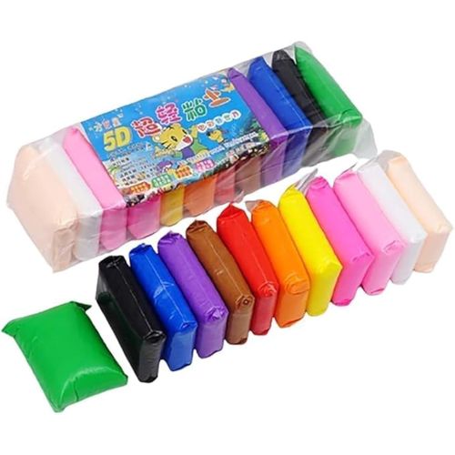 Play-doh for children from 5 years old and up in the most beautiful colors, 12 pieces, 2 packages of 24 pieces