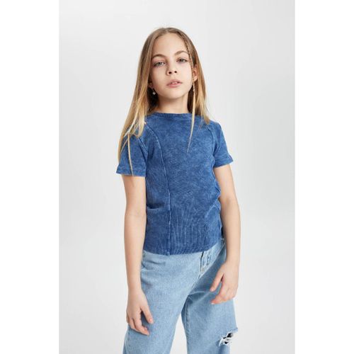 Girl Slim Fit Ribbed Camisole T-Shirt