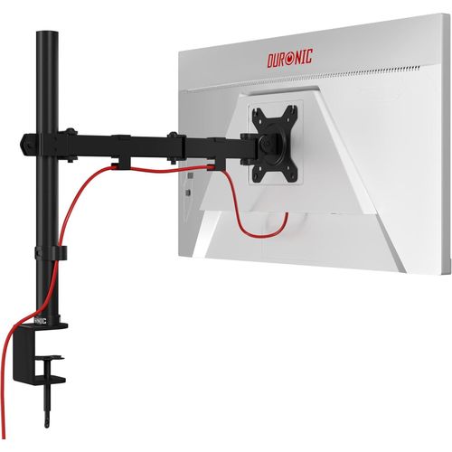 Single Monitor Arm DM151X3 Height Adjustable Monitors Stand Riser Clamp for 13-32 PC screens Monitors Desk Mounts with VESA 75/100 Monitor Mount with 8kg capacity