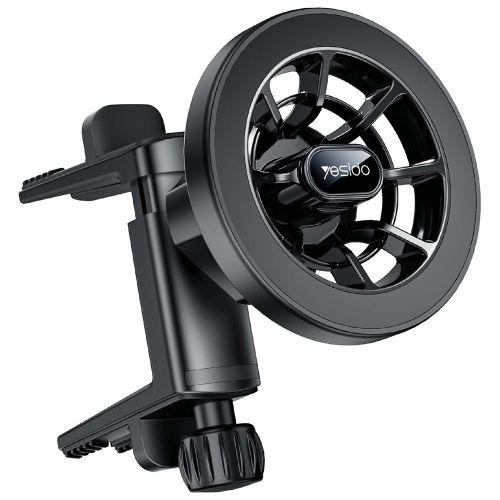 C221 Car Mount Holder Circular Air Vent Compatible Stand Rotatable Adjustable Diameter