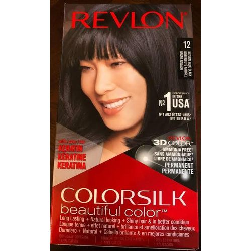 ColorSilk Beautiful Color No. 12 Natural Blue Black