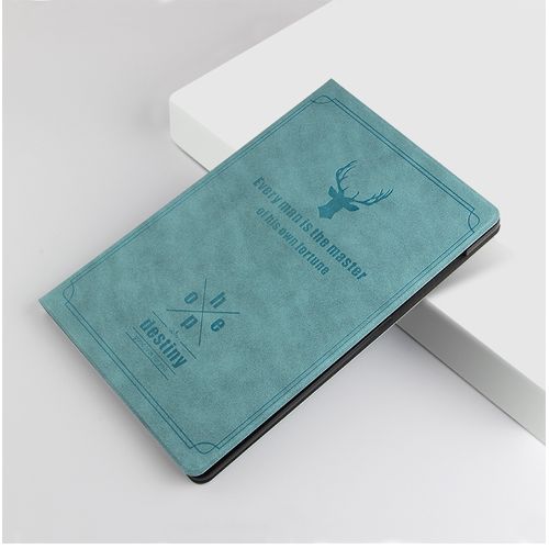 Samsung Galaxy Tab S6 10.5 Inch Case PU Leather Hard Case Cover - Blue