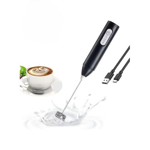 3-Speed Hand-Held Electric Rechargeable Foam Machine Black