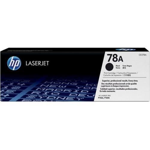 Original 78A Black LaserJet Toner Cartridge - CE278A Black