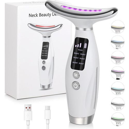 Facial massager, a facial massage tool for skin tightening and anti-aging for women a device for lifting the face, neck, and face, for skin care and wrinkle removal.