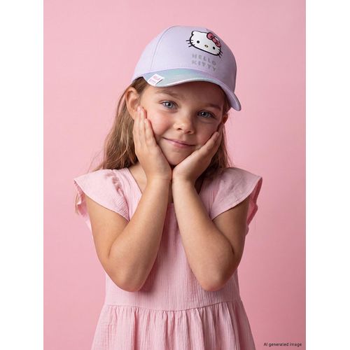 Hello Kitty Printed Baby Girl's Baseball Cap