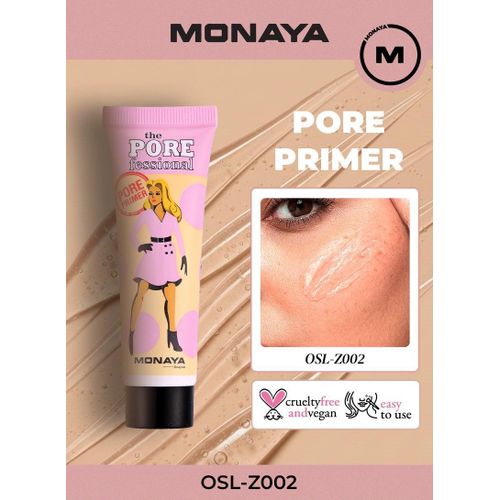 Z002 POREfessional Primer â Oil-Control, Pore-Blurring Makeup Base for Smooth Matte Finish, Long-Lasting, Lightweight & Hydrating Formula â Vegan & Cruelty-Free