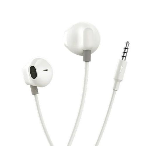 Halo Lite (OEP-320) Half In-Ear Wired Earphones – 3.5mm Jack – 14.2mm Driver – Built-in Microphone – Remote Control – Premium Sound
